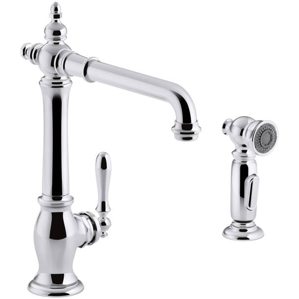 K992682BZ,SN,VS Kohler Artifacts® Gentleman's Bar Faucet with